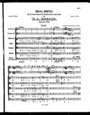 Missa Brevis Missa Brevis