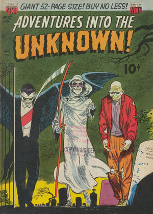 Adventures Into the Unknown no. 27 Adventures Into the Unknown no. 27