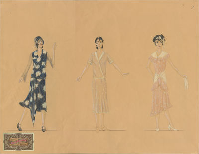 Anna In The Tropics Costume Design Conchita Colored Pencil