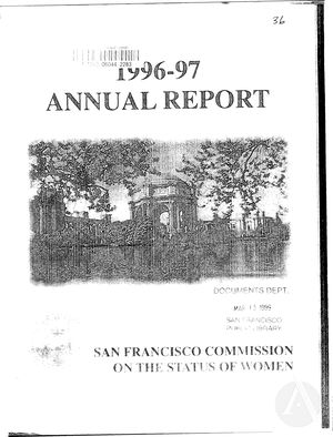 Annual Report, 1996-1997 Annual Report, 1996-1997