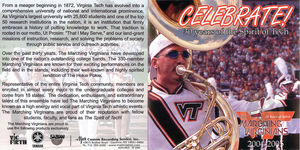 The Marching Virginians: Celebrate! The 30th Anniversary of the Marching Virginians The Marching Virginians: Celebrate! The 30th Anniversary of the Marching Virginians