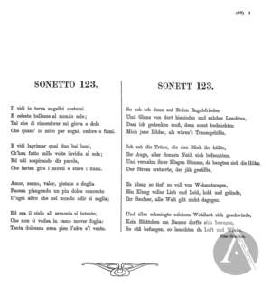 Sonetto del Petrarca 123 (1st version), R.10b,6 Sonetto del Petrarca 123 (1st version), R.10b,6