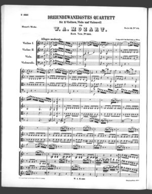 Dreiundzwanzigstes Quartett Dreiundzwanzigstes Quartett