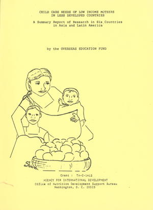 Children From Low Income Less Educated >> Child Care Needs Of Low Income Mothers In Less Developed Countries Children From Low Income Less Educated >> Child Care Needs Of Low Income Mothers In Less Developed Countries