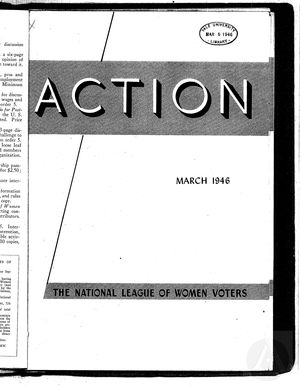 Action, vol. 2 no. 2, March 1946 Action, vol. 2 no. 2, March 1946