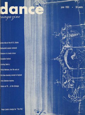 Dance Magazine, Vol. 27, no. 6, June, 1953 Dance Magazine, Vol. 27, no. 6, June, 1953