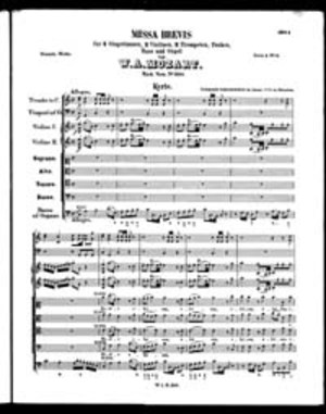 Missa Brevis Missa Brevis
