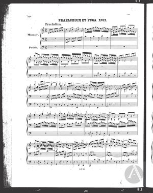 Praeludium et Fuga XVII Praeludium et Fuga XVII