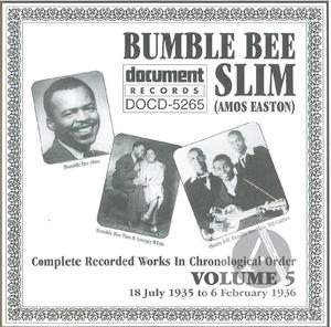 Bumble Bee Slim Vol. 5 1935-1936 Bumble Bee Slim Vol. 5 1935-1936