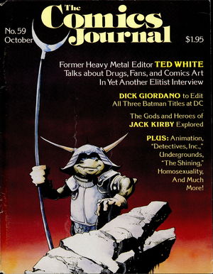 The Comics Journal, no. 59 The Comics Journal, no. 59
