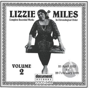 Lizzie Miles Vol. 2 (1923-1928) Lizzie Miles Vol. 2 (1923-1928)